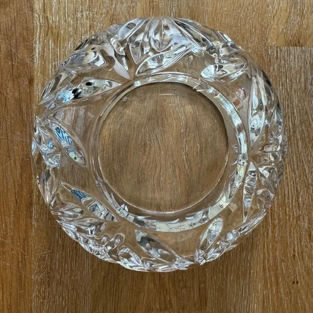 Vintage Gorham Crystal Star Blossom Bowl - Picture 3 of 4